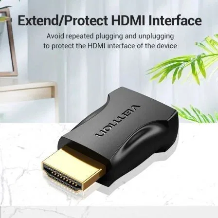 Vention Adaptador HDMI 4K AIMB0 Macho a Hembra Negro Vention Adaptador HDMI 4K AIMB0 Macho a Hembra Negro